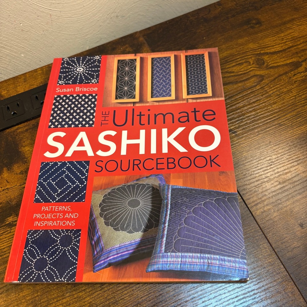 The Ultimate Sashiko Sourcebook Susan Briscoe Japanese Quilting Patterns Book